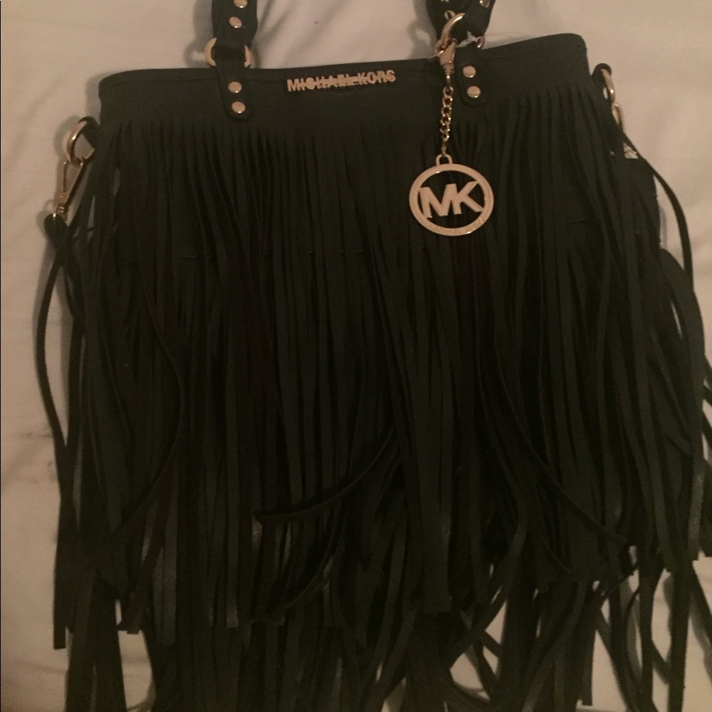 Michael Kors fringe purse